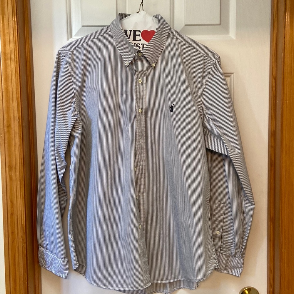 Mens Large button down collar shirt